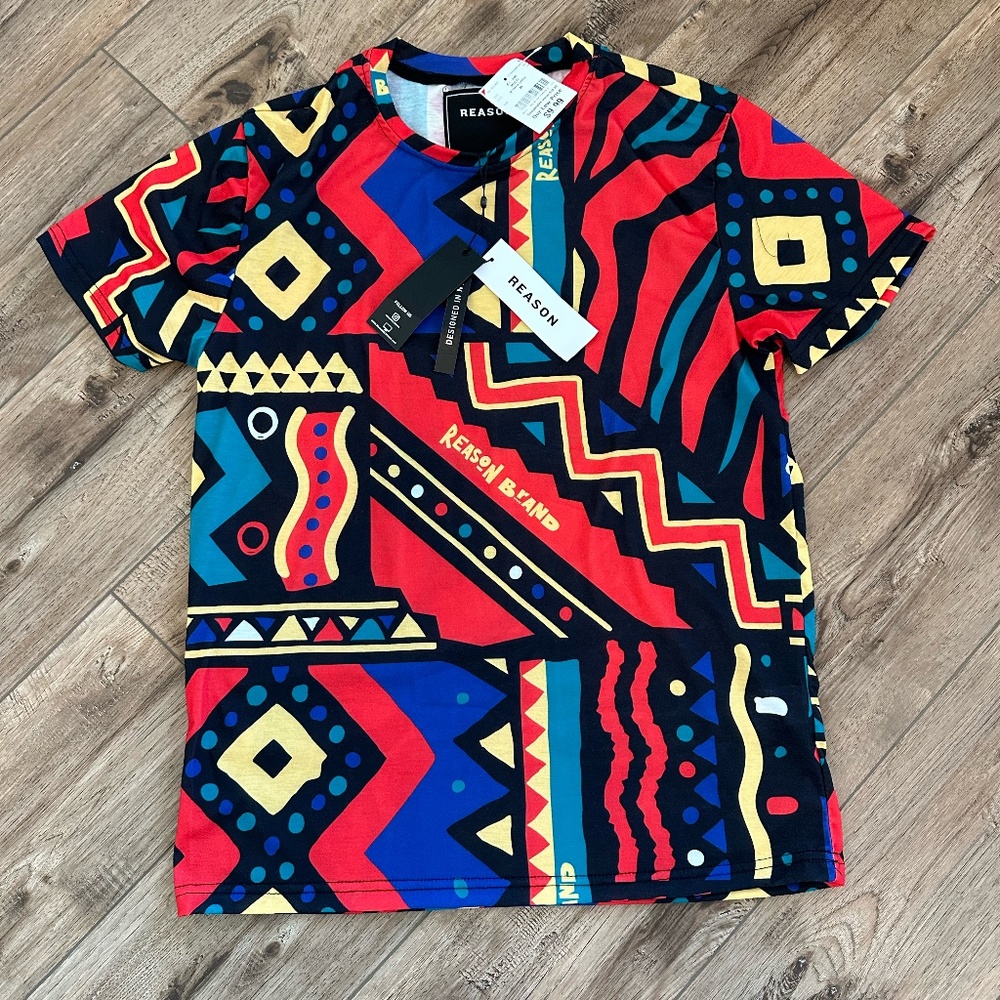 Reason Muilti Color T- shirt